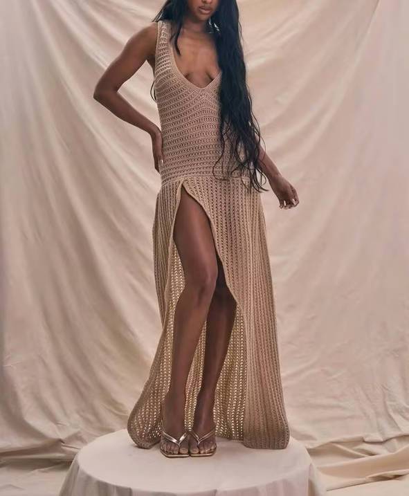 Solea Crochet Maxi Dress