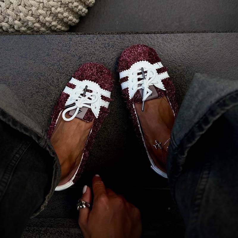 Casual Sports Lace-Up Flats