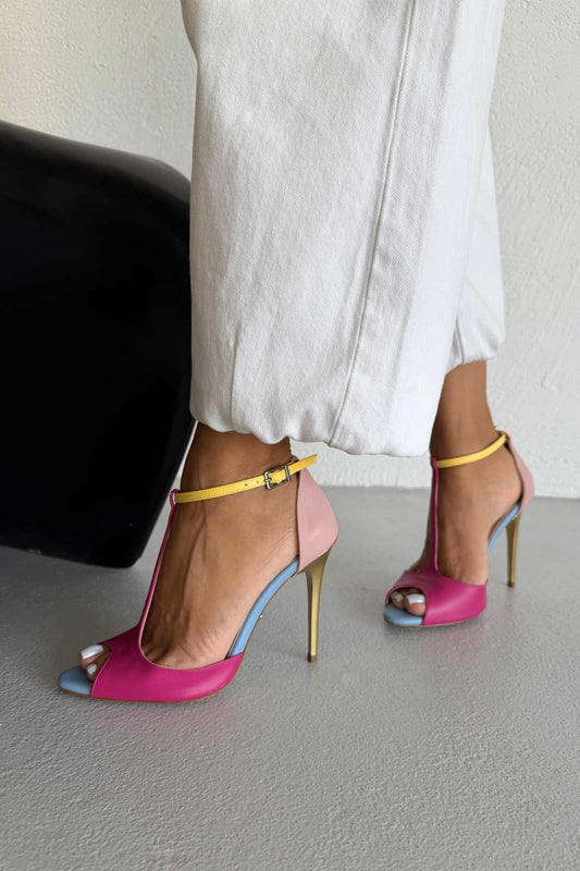 10cm colorful stiletto heels